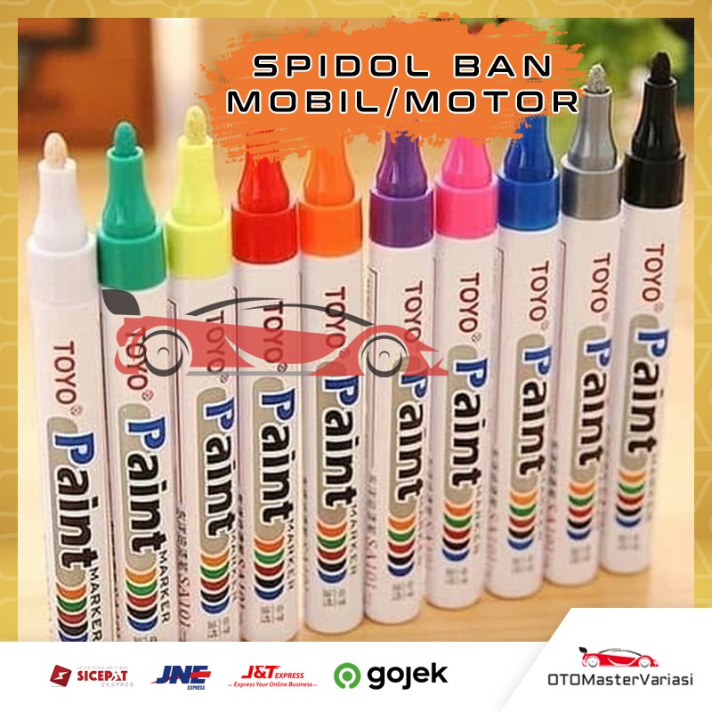 Spidol Ban Toyo / Spidol ban Mobil / Spidol Ban Motor / Paint Marker