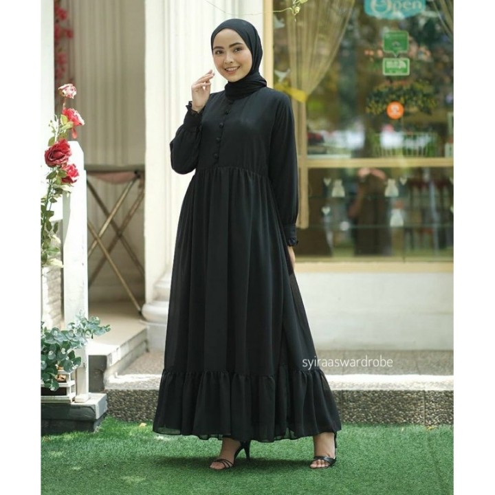 GAMIS DESKA REMPEL BUSUI BUMIL DRESS MOSCREPE,BAJU MUSLIM,GAMIS TERBARU,GAMIS MURAH
