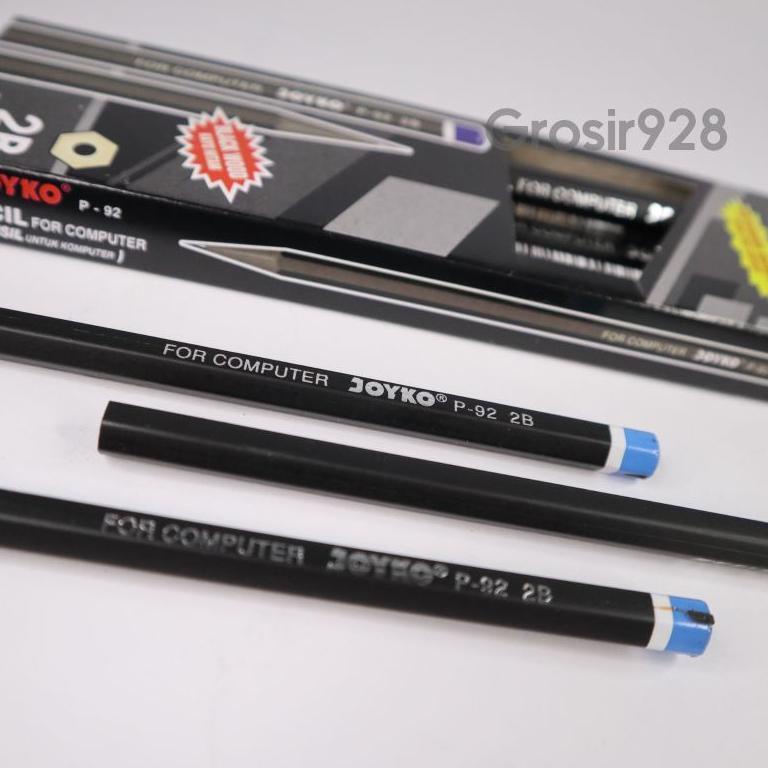 

(W3V1) ⭐️ (Per 12) Pensil / Pencil 2B Joyko Hitam P92 / P-92 //Trend@update