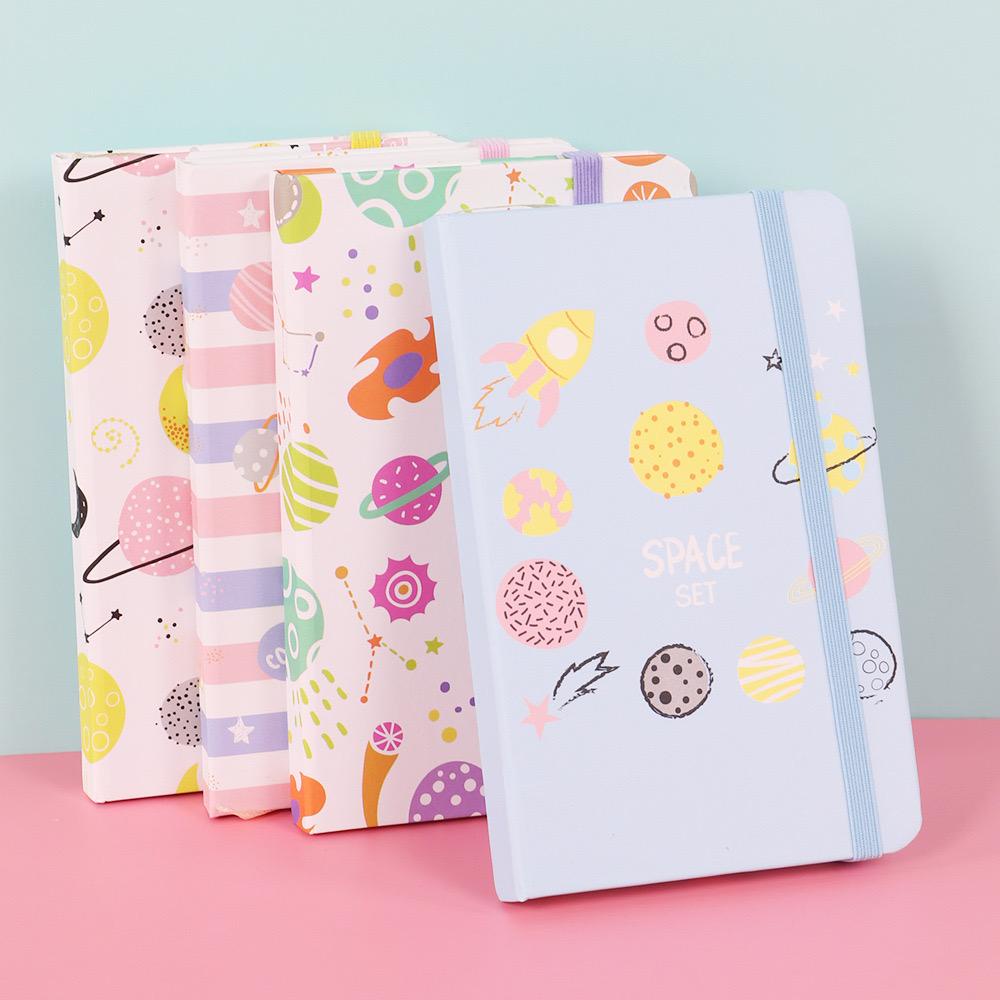 [JINGO] - Notebook A5 Garis Buku Tulis Hardcover Motif Kartun Lucu Journaling Diary Planner/Journal/Murah Hardcover Mini