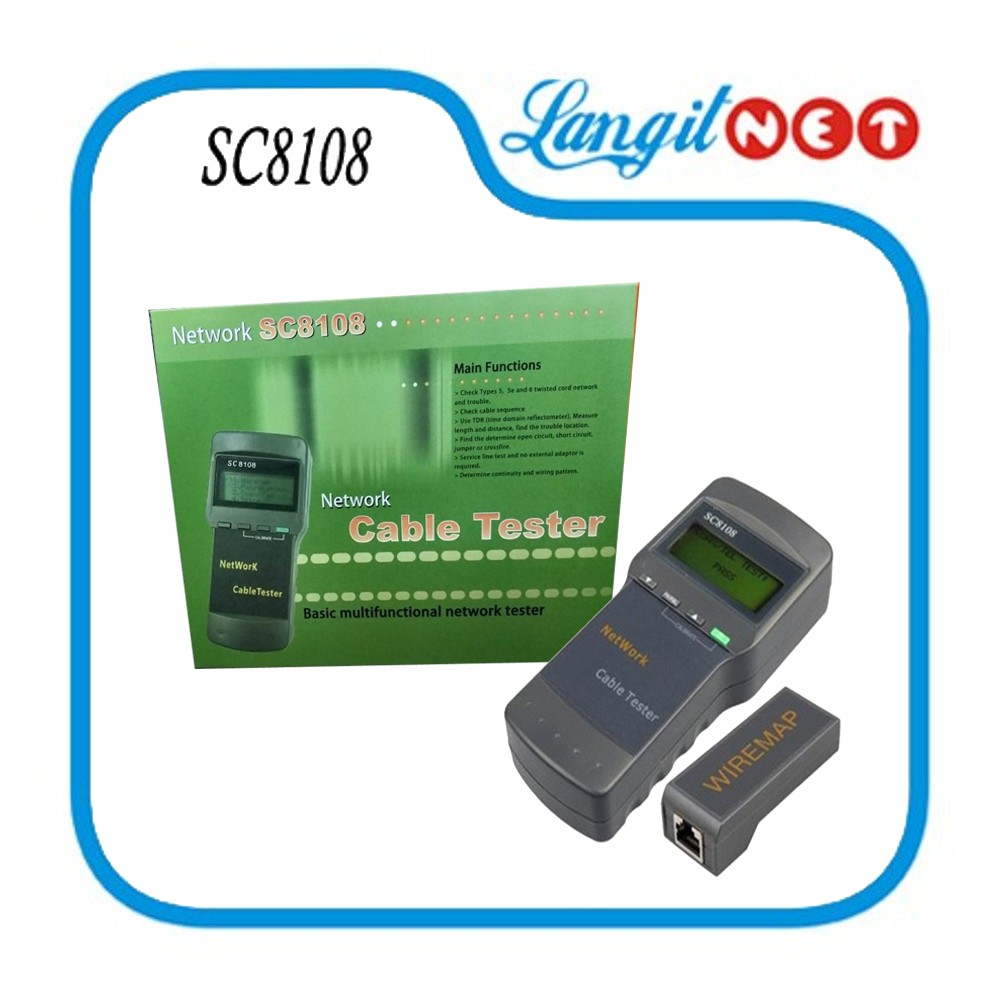 LAN TESTER DIGITAL SC8108