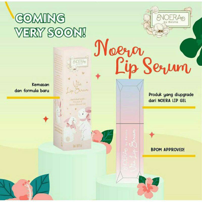 NOERA VITA LIP SERUM / LIP SERUM NOERA / NOERASKINCARE VITA LIP SERUM LIP GEL BPOM