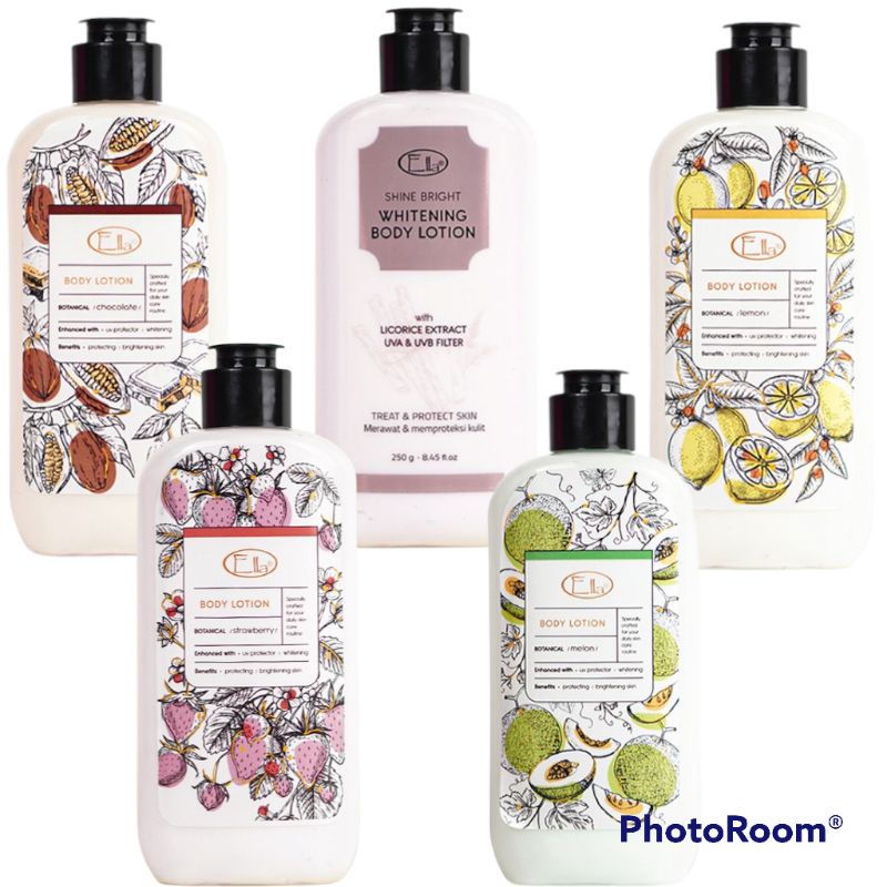 ELLA SKINCARE Handbody Pagi Whitening Spf 20 LICORICE/Lotion Pemutih Tubuh