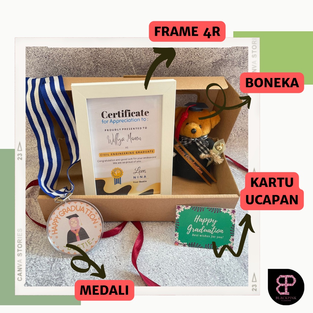 [{READY}] Medali Best Boyfriend + Sertifikat / Kado Ulangtahun Pacar /Bestfriend Award | Hadiah Ulang Tahun / Hampers Gift Box Custom Sertifikat Wisuda Untuk Cowok / Paket Sertifikat Medali Wisuda Sidang Skripsi Anniversary