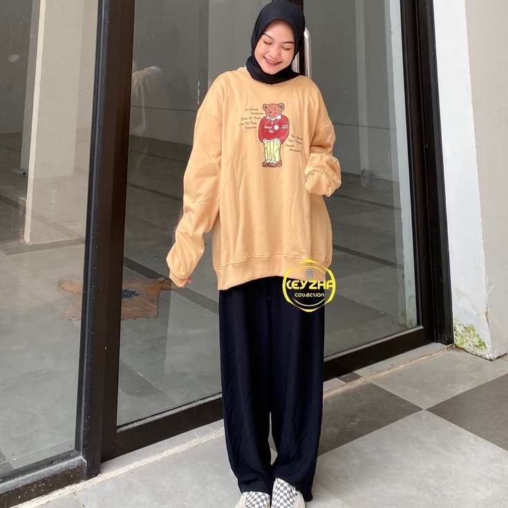 Teddy bear sweater oversize jumbo