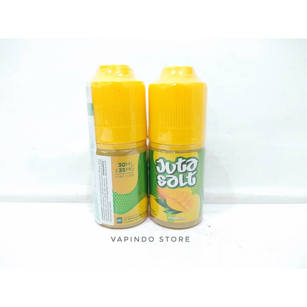 SALT JUTA SALT SWEET MANGO 30ML NIC 35MG SALTNIC BY RSR BREW VAPEBOSS