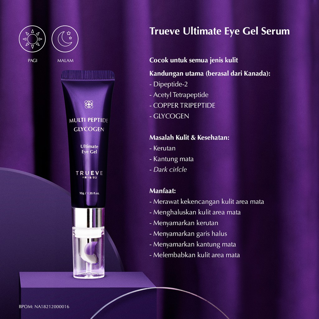 Trueve Multi Peptide Glycogen Ultimate Eye Gel Serum