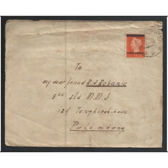 

Perangko Filateli L99 Indonesia Post Card 14.06.1949 From Gaeoet