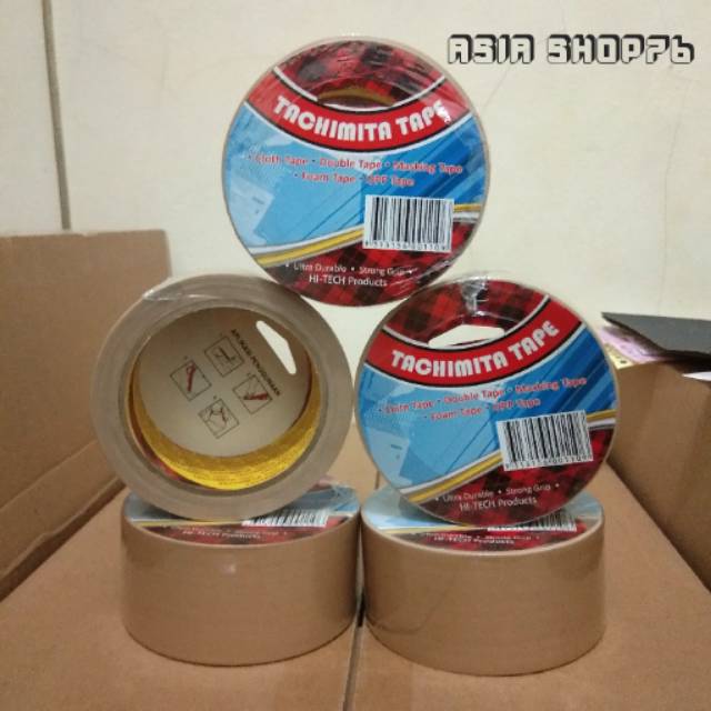 

Cloth tape lakban kain Tachimita krem