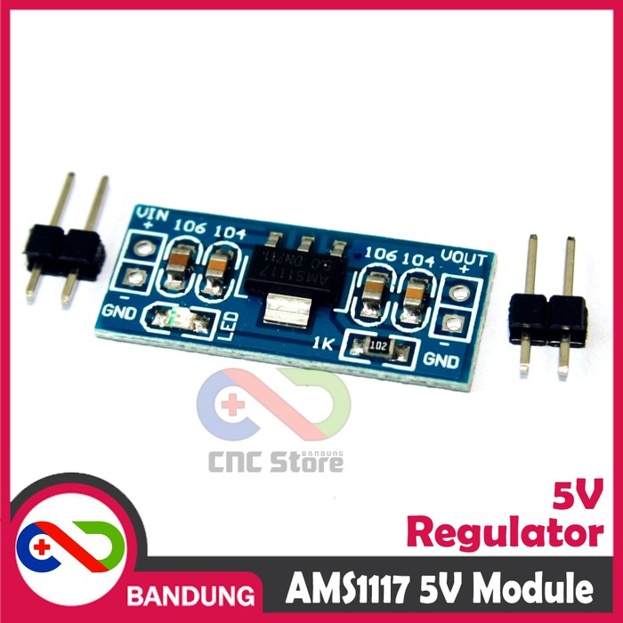 AMS1117 5V 5 1A REGULATOR STEP DOWN POWER SUPPLY ADAPTER BOARD