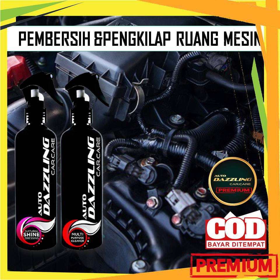 Pengkilap Pembersih Mesin Mobil Semir Ban Pengkilap Penghitam Ban Mobil Pembersih Jok Kulit Mobil