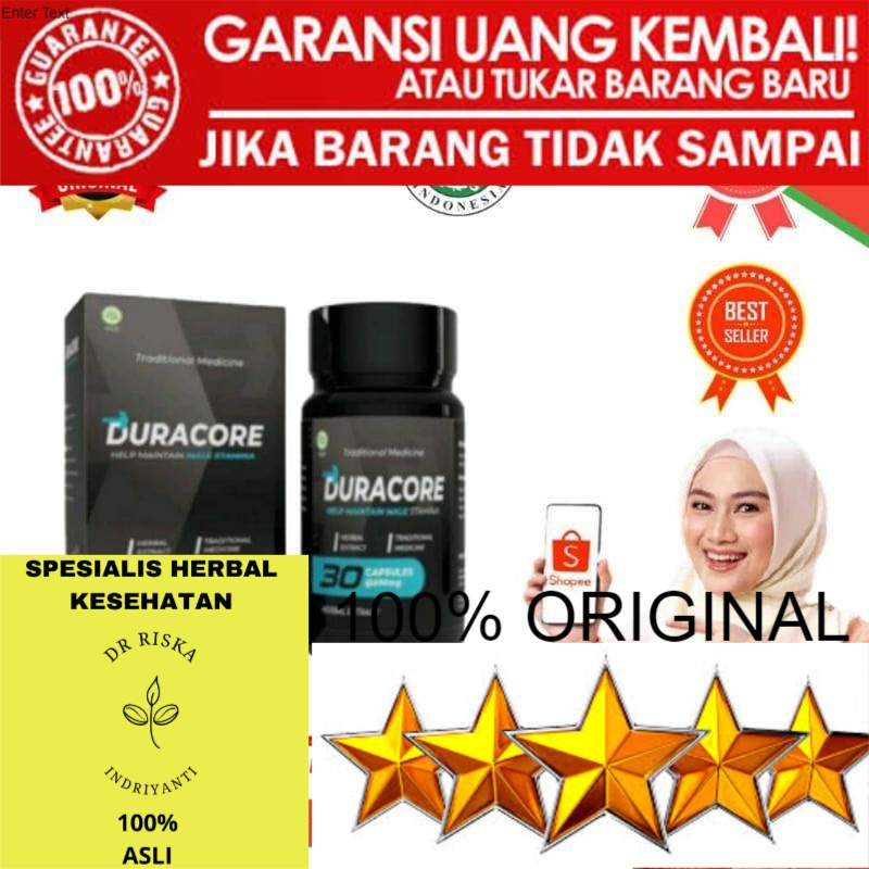 100% ASLI Duracore asli obat stamina pria original