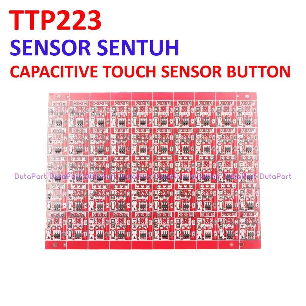 TTP223 Sensor Sentuh Capacitive Touch Sensor Button 1 Channel Module