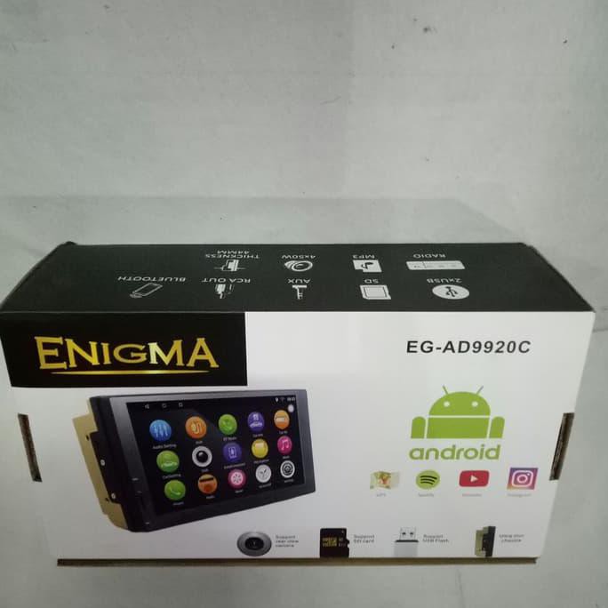 Tape head unit Tv Mobil double din android 7 inch ENIGMA EG-AD9920C