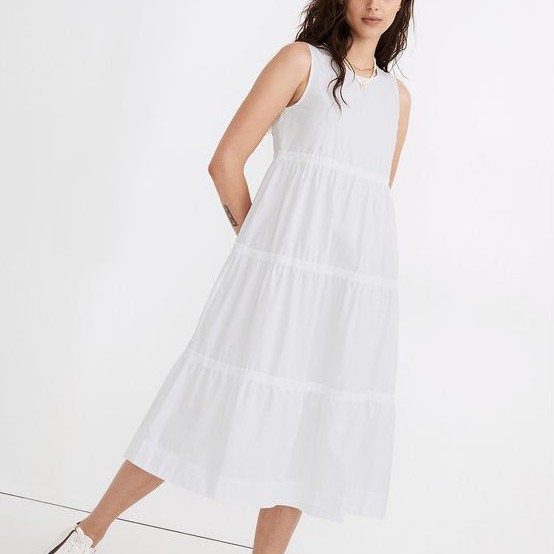 Raisa Tier Dress Maxi Sleeveless-5