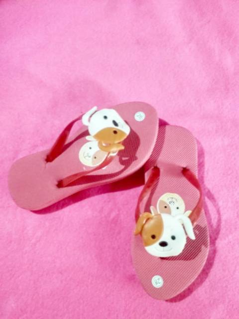 Sandal Anak Unisex Motif Shaggy Lucu