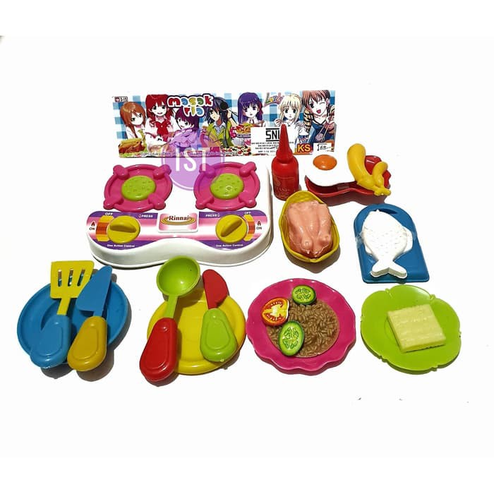 Mainan Masak Masakan RIa Nasi Goreng Mainan Anak Perempuan
