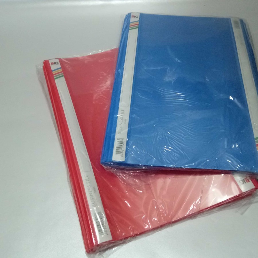 Bisnis File Big Folio | Snelhecter | Map Plastik dgn Acco (12 pcs)