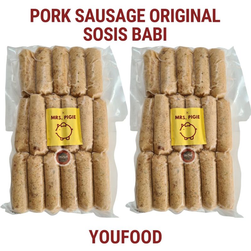 

SOSIS BABI - PORK SAUSAGE, Mrs.Pigie - Original