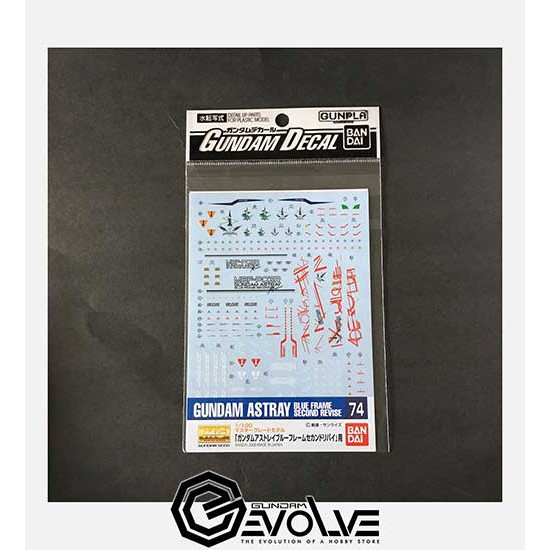 Gundam Decal GD074 1/100 MG Gundam Astray Blue Frame Second Revise