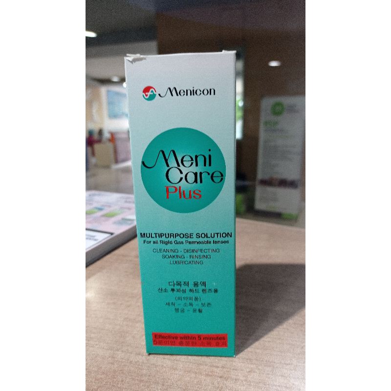 Obat Pembersih Lensa RGP Menicare Plus