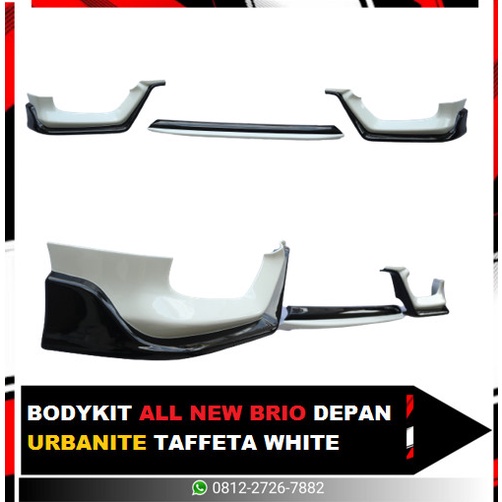 FRONT UNDER SPOILER | BODYKIT BUMPER DEPAN ALL NEW BRIO URBANITE 2018 - NOW