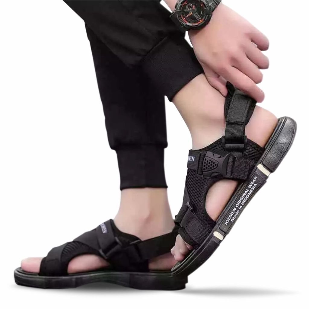 Sandal Pria joemen SSH 13 Pria Sandal Gunung Lentur Kekinian New