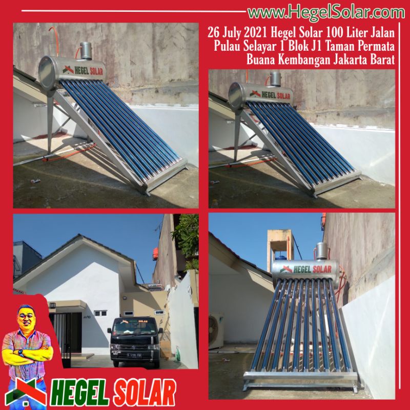 Solar Water Heater Hegel Solar 100Liter
