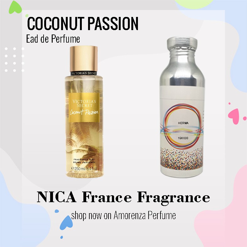 Bibit Parfum Murni COC0NUT PASSION - CHOCO BLAST Nica Fragrance 250ml Segel Pabrik