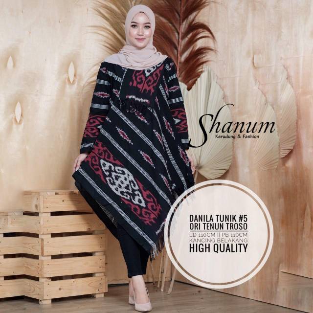 DANILA KIRANA ATASAN BATIK WANITA TENUN TROSO