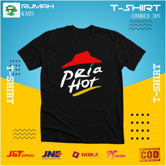 PRIA HOT Baju Kaos Pria Kata Lucu Plesetan Tshirt Remaja Kasual Katun Combed 30s Murah Trendy