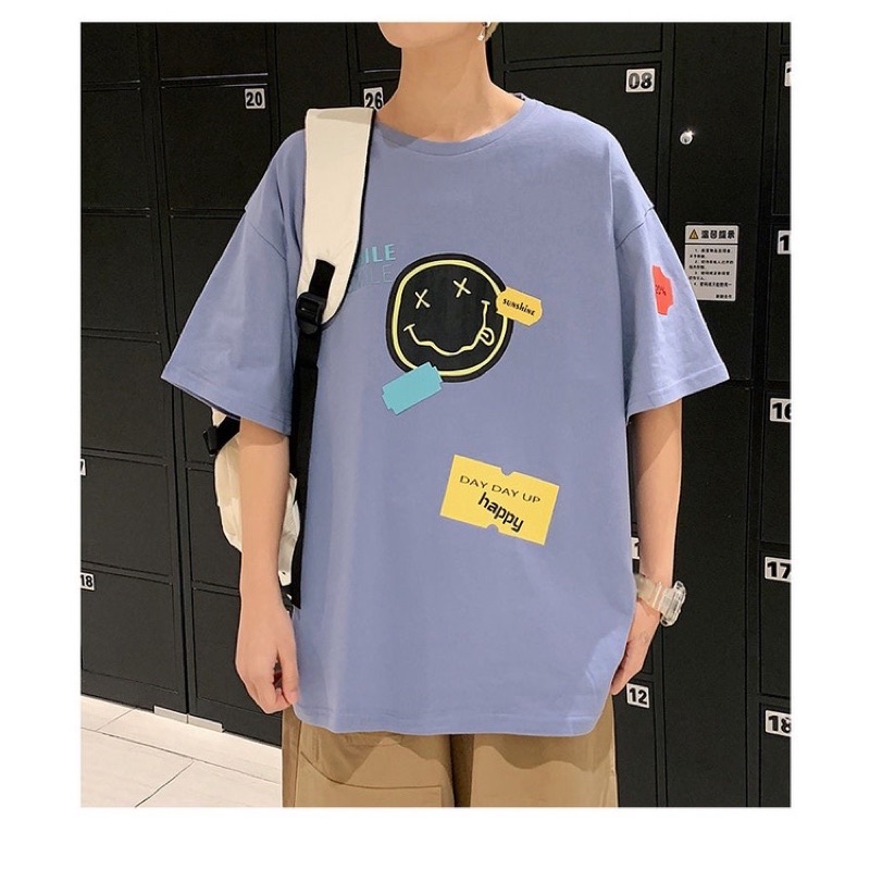 KAOS DISTRO IMPORT PRIA WANITA KOREA AMERIKA ORIGINAL M-3XL BM14