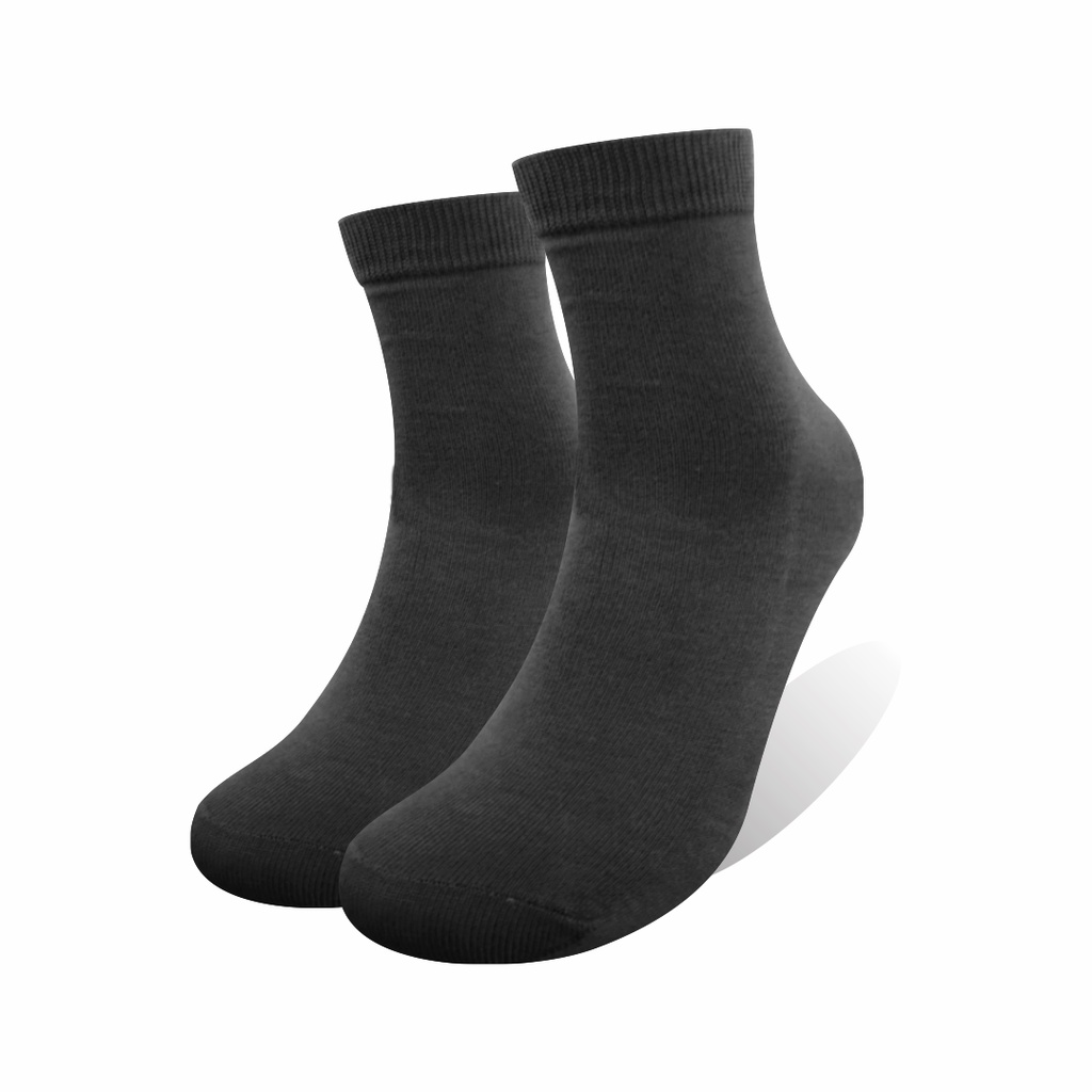 Kaos Kaki Kantor  (Bahan Katun)  / Unisex / Formal / Kantor-FORMAL ABU TUA