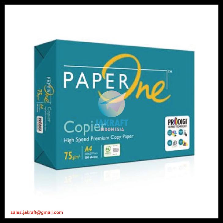 

Kertas Hvs Paperone Paper One A4 75 (70) Gsm Gram Kode 110