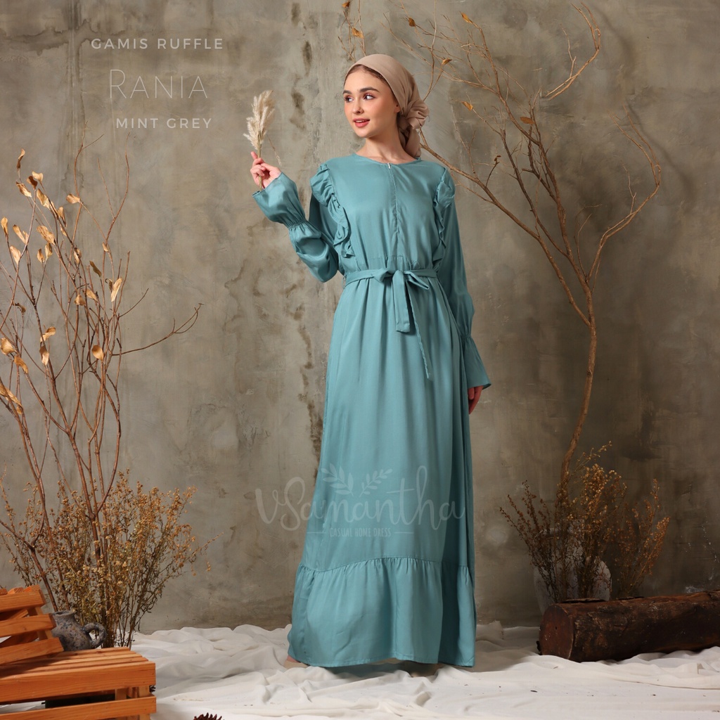 Gamis Homedress Rayon Motif Rania