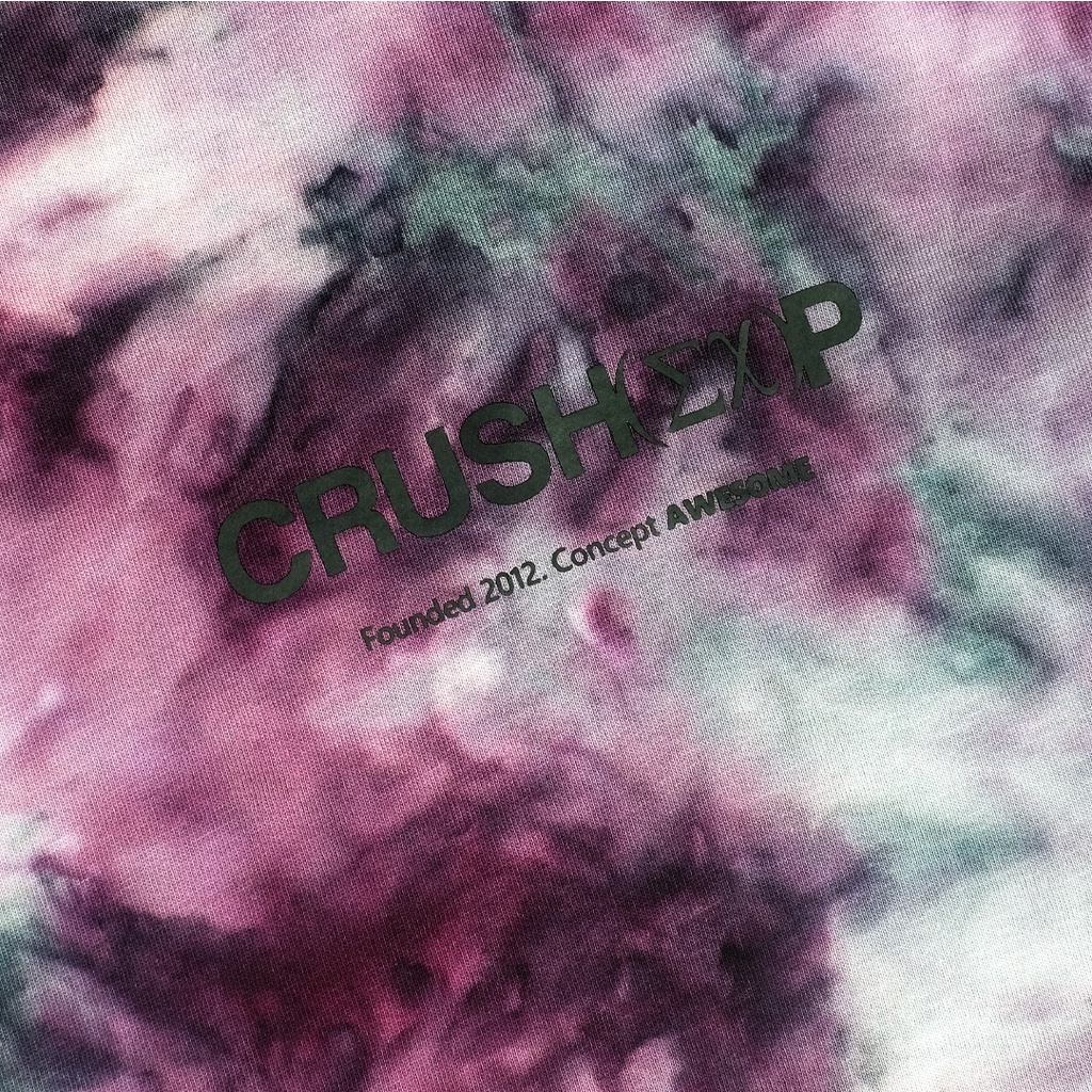 CRUSH EXP Kaos Tie-Dye TSC0909 - MAROON