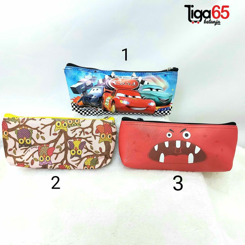 

Bundling Pencil Bag 3 In 1 Set, Paket Kotak Pencil 3 Pc