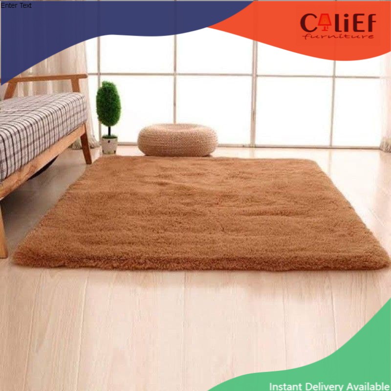 Karpet Bulu Tebal Murah Karpet Bulu Kamar Tidur100x150x3,5 Karpet Bulu Kecil Karpet Bulu