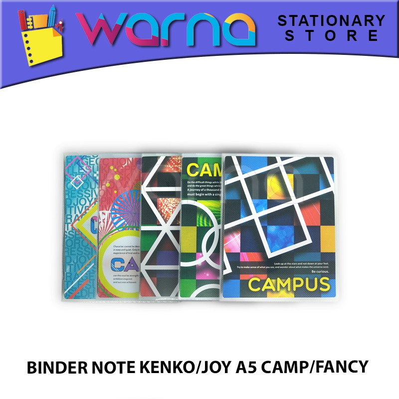 

BINDER NOTE KENKO A5 CAMPUS FANCY