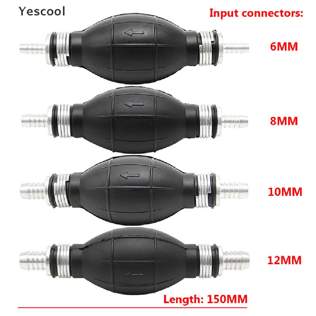 Yes Pompa Tangan Primer Bulb Bahan Karet Untuk Mobilperahu