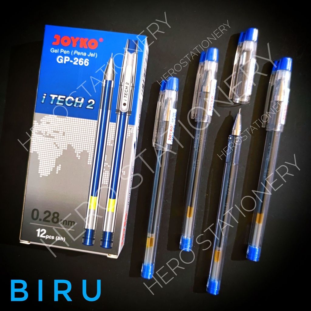

Joyko pen gel i tech 2 0.28 mm GP-266 . 12 unit