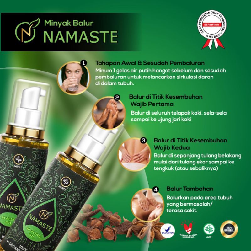 

MINYAK BALUR NAMASTE