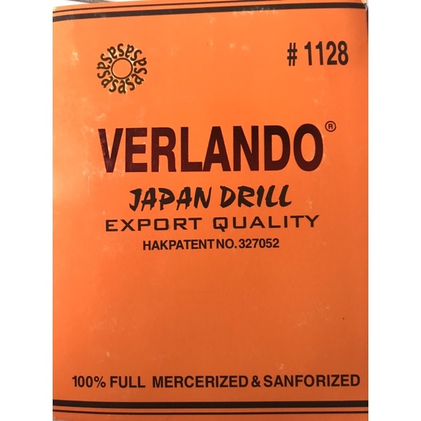 Bahan kain verlando japan dril