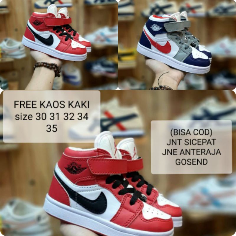 Sepatu Sepatu Anak Sepatu Jordan Sepatu Jordan Sepatu Nike Air Jordan Sepatu Sneaker Anak Usia 4-9