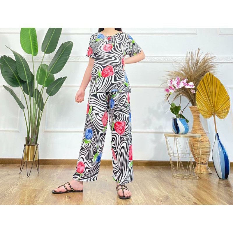 COD SETELAN CANTIK / PROMO BAJU TIDUR / SETELAN KENCANA UNGU / KENCANA UNGU SETELAN