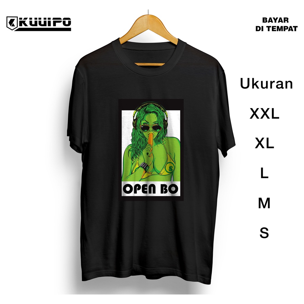 Baju kaos Distro nakal open bo DTF