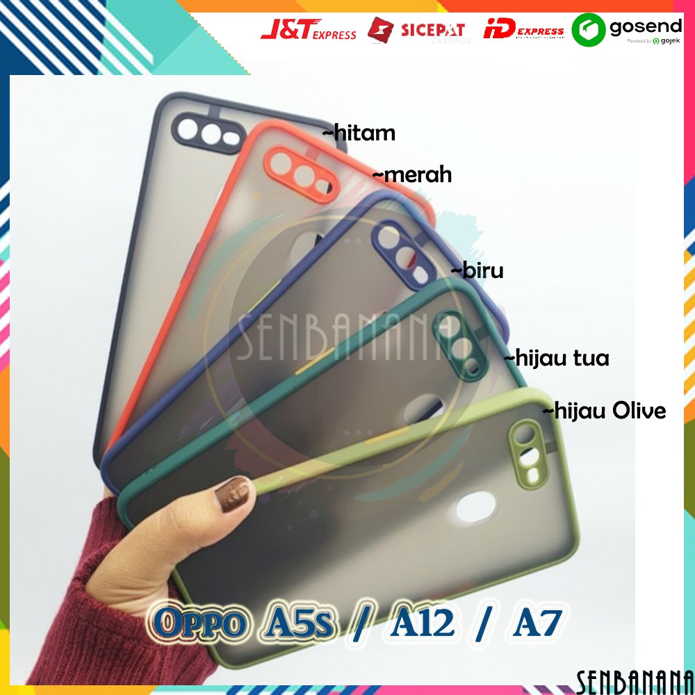 OPPO A5 A9 A3s A5s A7 A8 A12 A31 A32 A33 A52 A53 A54 A92  REALME 3 PRO C1 C15 Aero Case My Choice-Oppo A5s/A12/A7