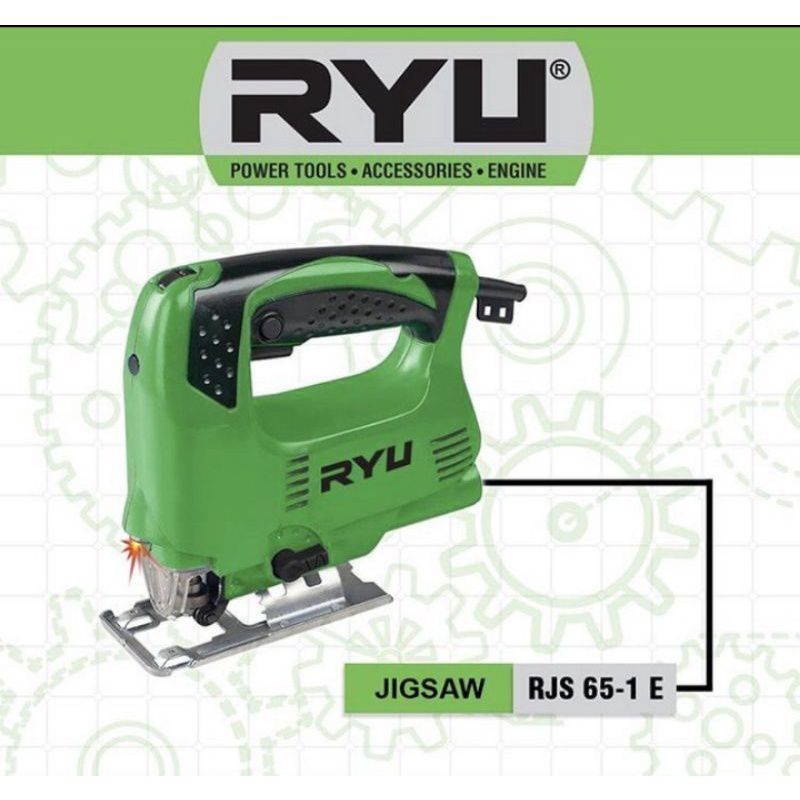 Jigsaw Ryu RJS 65-1E ,Mesin JIGSAW POTONG TRIPLEK/ GERGAJI KAYU