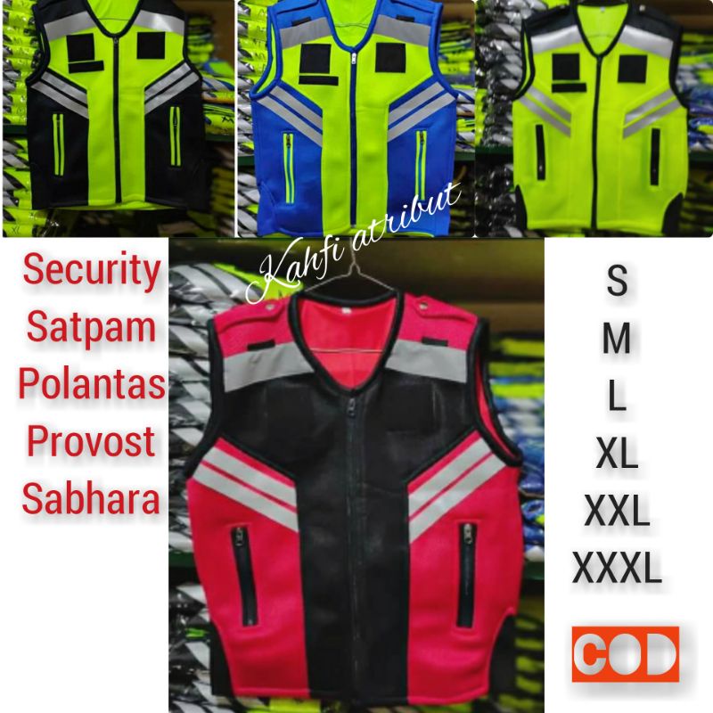 rompi satpam,rompi security,rompi sabhara,rompi provost,rompi turing,rompi proyek