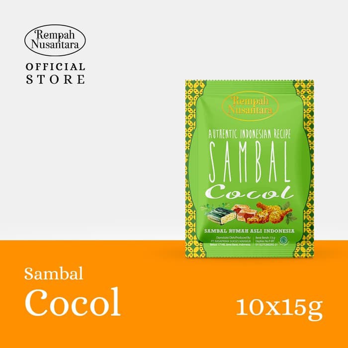 

REMPAH NUSANTARA SAMBAL COCOL 150 GRAM